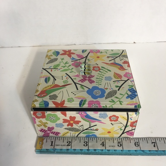 Beautiful Glass Jewelry Box/Trinket Box! - Picture 8 of 12